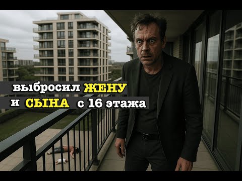 Видео: Выбросил жену и ребенка с 16 этажа