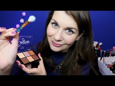 Видео: Очень приятный макияж подруге АСМР Ролевая Игра / ASMR Makeup Role Play