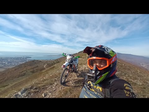 Видео: Софт эндуро Геленджик / эндуро мотоцикл 250 кубов Kayo K4 и 200 кубов Racer Enduro 200