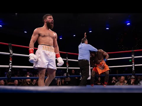 Видео: Садриддин Ахмедов (15-0, 13 КО) - Рафаэль Игбокве (17-6, 7 КО) / полный бой #kazakhboxing