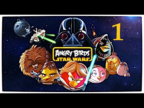 Видео: Angry Birds Star Wars - Прохождение игры [Планета 1: Tatooine Ч.1]