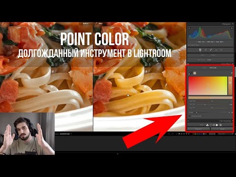 Видео: Новый крайне полезный инструмент Point Color в Adobe Lightroom. Разбираем на примере фуд-фотографий.