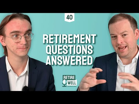 Видео: 40: Ответы на ваши вопросы о выходе на пенсию: необлагаемые налогом денежные средства, пенсии и п...