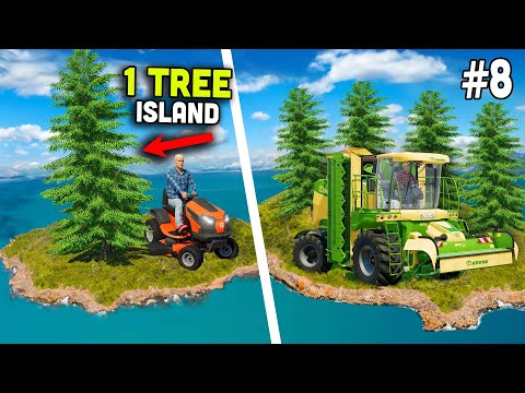 Видео: Начните с 0$ на "Острове 1 дерева" 🚜 #8