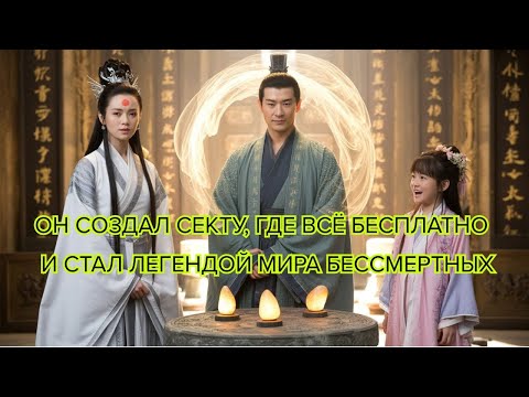 Видео: Он создал секту, где всё бесплатно — и стал легендой мира бессмертных #китайскаядорама #фэнтези