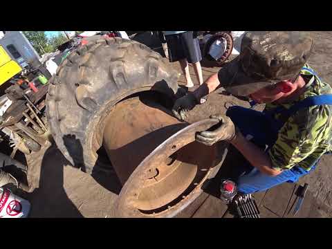 Видео: Сборка арочного колеса на ЗИЛ 131 дизель