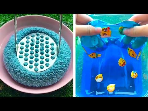 Видео: Самые удовлетворяющие видео слизи ASMR | Новый сборник странно удовлетворяющих 2019 | 47