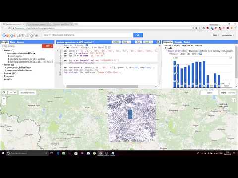 Видео: Объект ImageCollection и данные Sentinel в Google Earth Engine