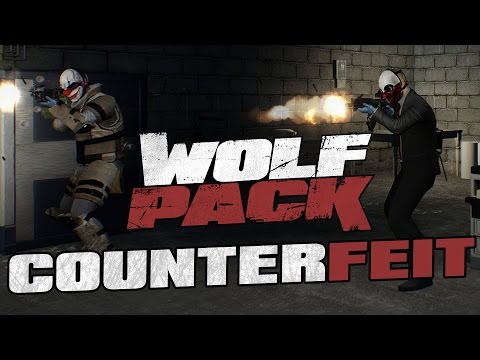 Видео: PAYDAY 2 WOLF PACK DLC: COUNTERFEIT! + ДОСТИЖЕНИЯ CROWD CONTROL, BASEMENT DWELLERS, DR. EVIL