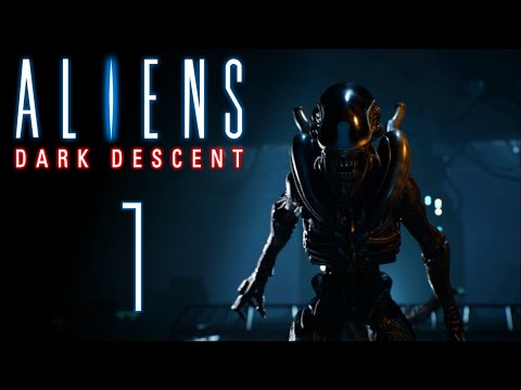 Видео: Зверь в клетке ⬛️ Прохождение Aliens: Dark Descent #1 [Кошмар]