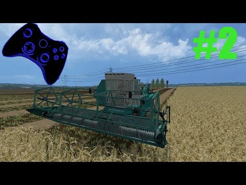 Видео: Farming Simulator 2015 Максимовка #2 Уборка.