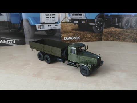 Видео: Обзор модели Краз-257, масштаб 1:43, "Deagostini"