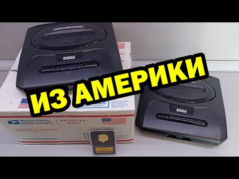 Видео: Посылка из США №2, сразу две редких приставки SEGA genesis! Ремонт.
