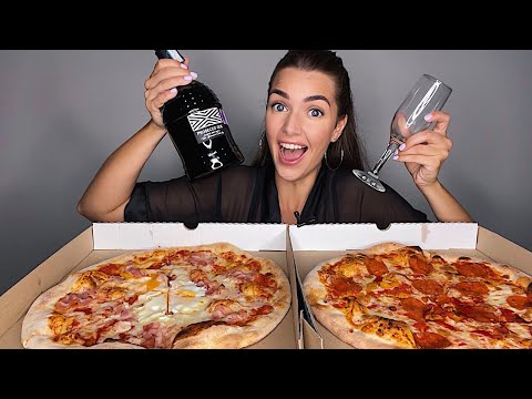 Видео: ВСЕ МУЖИКИ ВОЗВРАЩАЮТСЯ! СВИДАНИЕ С БЫВШИМ ??🤯 МУКБАНГ пицца шампанское MUKBANG pizza Champagne