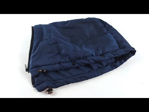 Видео: Увидела в интернете красивые тапки, но не купила. Взяла капюшон от старой куртки и сделала такие же