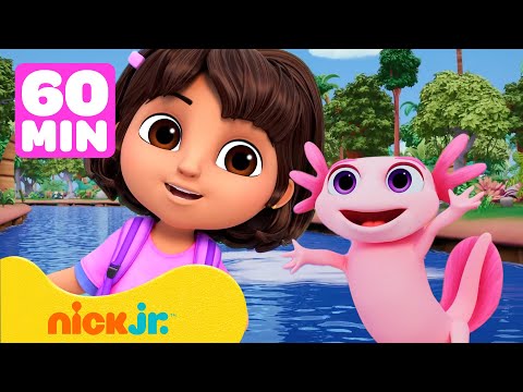 Видео: Даша | Спасение малышей с Дашей! 🦎 60 минут | Nick Jr. Cyrillic