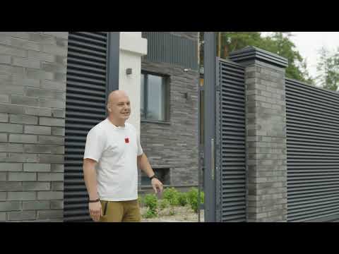 Видео: Технологичный и красивый забор жалюзи Twingo