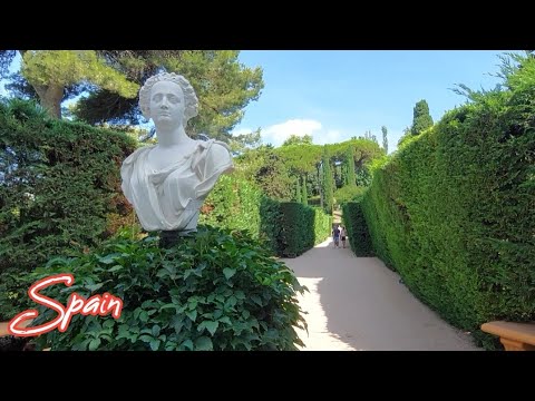 Видео: САДЫ СВЯТОЙ КЛОТИЛЬДЫ🌴🌳 / Нудистский пляж 🏖 / Поют ЦИКАДЫ🦗/ Испания Lloret de mar #spain 