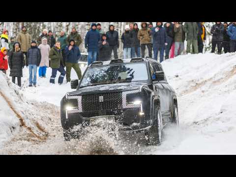 Видео: МАССОВЫЙ БОЙ МАШИН. ПСИХИ против TANK 300 , TOYOTA PRADO и RANGE ROVER