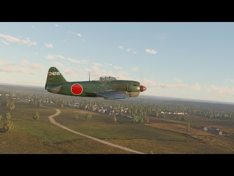 Видео: ПИЛИМ БОБРОВ на стоковом японском истребителе N1K1Ja, Б.р. 5.3 в режиме симуляторного боя в VR очках