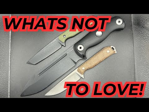 Видео: Вероятно, это лучшие ножи с фиксированным лезвием, которые Kizer может предложить на данный момент!