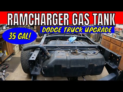 Видео: Модернизация топливного бака Ramcharger: реставрация Dodge W200 1980 года