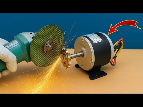 Видео: Никто Не Расскажет Этот Хак 12В Мотора | Сделай DIY Машину, Которая Экономит Тысячи