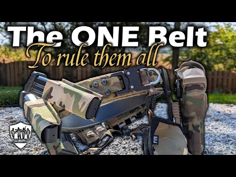 Видео: Ремень боевой с несколькими пряжками Dynamic Principles - MB3