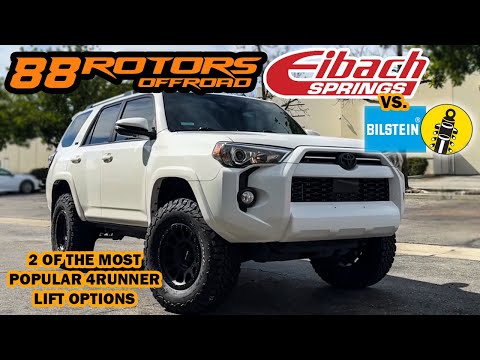 Видео: 2 ПОПУЛЯРНЫХ ВАРИАНТА ПОДЪЕМНИКА TOYOTA 4RUNNER — EIBACH STAGE 2R и BILSTEIN 6112/5160