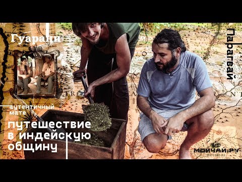 Видео: Парагвай. Деревня индейцев гуарани. Делаем йерба мате.