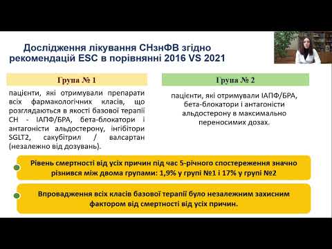 Видео: Діагностика та лікування хронічної серцевої недостатності. 2021 ESC Guidelines, AHA 2021