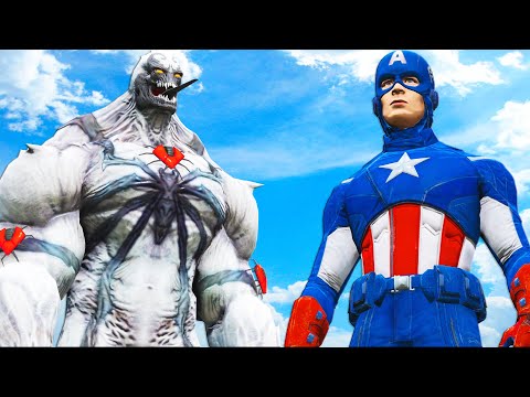 Видео: анти-яд против капитана америки - эпическая битва