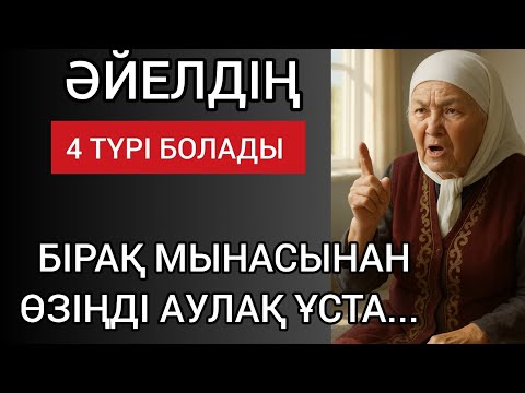 Видео: ӘЙЕЛДЕР ТУРАЛЫ АЩЫ ШЫНДЫҚ. Мәңгілік сабақ болар терең мағаналы нақыл сөздер