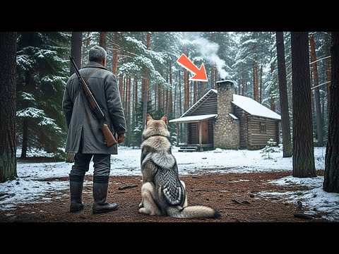 Видео: Ветеран купил проклятую избу за копейки — и его волк нашёл тайну, зарытую 12 лет