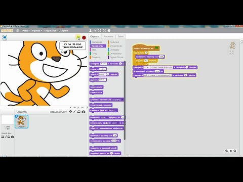 Видео: Практическая работа по теме Циклы. Занятия №2. Уроки программирования на Scratch для детей