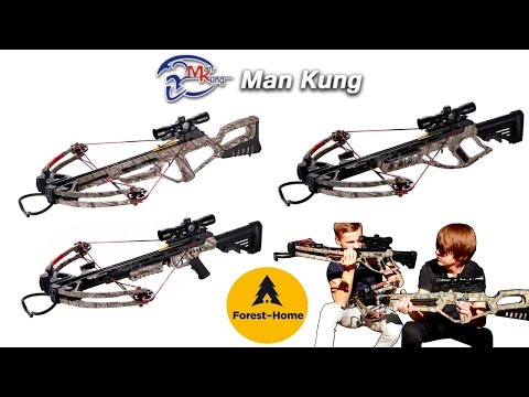 Видео: Тест арбалетов  Man kung MK-XB52; MK-XB53; MK-XB55. Цена-решает все!