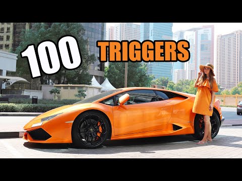 Видео: ASMR 100 TRIGGERS in the CITY Dubai | 100 ТРИГГЕРОВ за 10 минут в городе ДУБАЙ