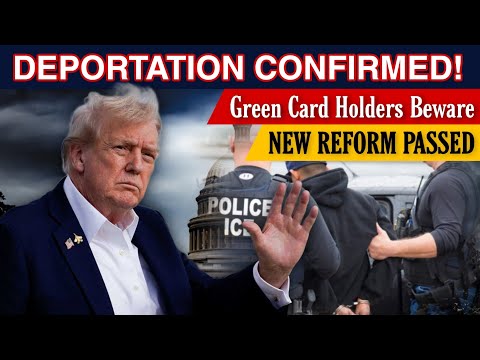 Видео: Под угрозой статус грин-карты? Разъяснение новых правил федерального контроля