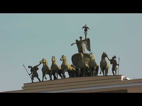 Видео: Скульптуры  и памятники Санкт Петербурга