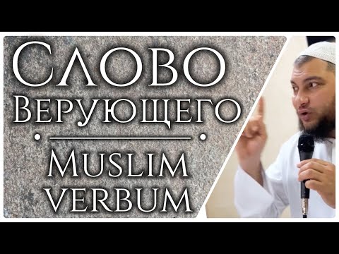 Видео: Слово верующего