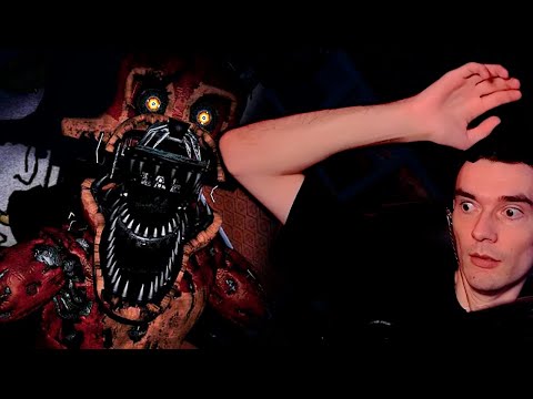 Видео: Рекви впервые пугается в FNAF 4 // Five Nights at Freddy’s 4