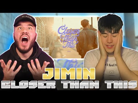 Видео: Он заставляет нас ПЛАКАТЬ! | 지민 Jimin 'Closer Than This' Official MV | РЕАКЦИЯ | REACTION