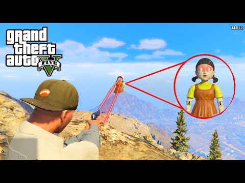 Видео: Я Нашел ИГРА В КАЛЬМАРА в ГТА 5 / GTA 5 Squid Game Doll