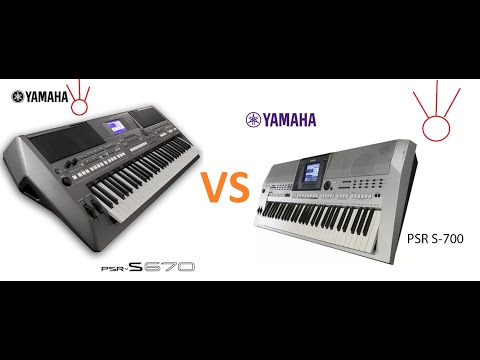 Видео: Сравнение Yamaha PSR S700 с Yamaha PSR S670
