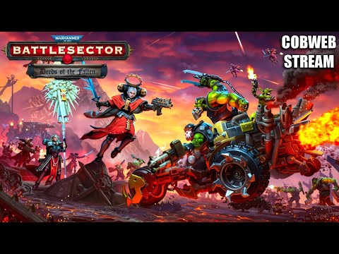 Видео: Сёстры Битвы в Warhammer 40,000: Battlesector - Deeds of the Fallen: Воздаяние огнём Императора