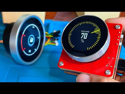 Видео: Поворотный IPS-дисплей MaTouch ESP32-S3 1,28" GC9A01 от Makerfabs