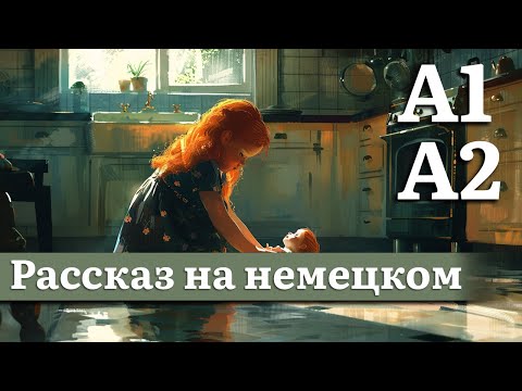 Видео: Немецкий на слух для начинающих (A1,A2) | Рассказ: Под облупившейся краской