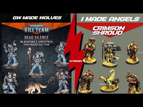 Видео: Багровый саван — ответ Кровавых Ангелов истребительной команде Космических Волков — Китбаш