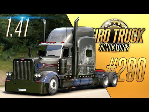 Видео: КАСТОМНЫЙ PETERBILT - Euro Truck Simulator 2 (1.41.0.42s) [#290]