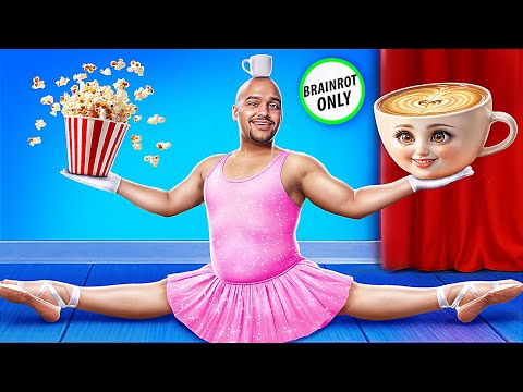 Видео: Фальшива vs Справжня Балерина Капучіна! Як легко проникнути в Кінотеатр!
